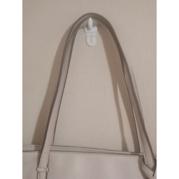 Women's GUESS Los Angeles Shoulder Bag Logo Side Tan Pink Rare Find! - Picture 6 of 13